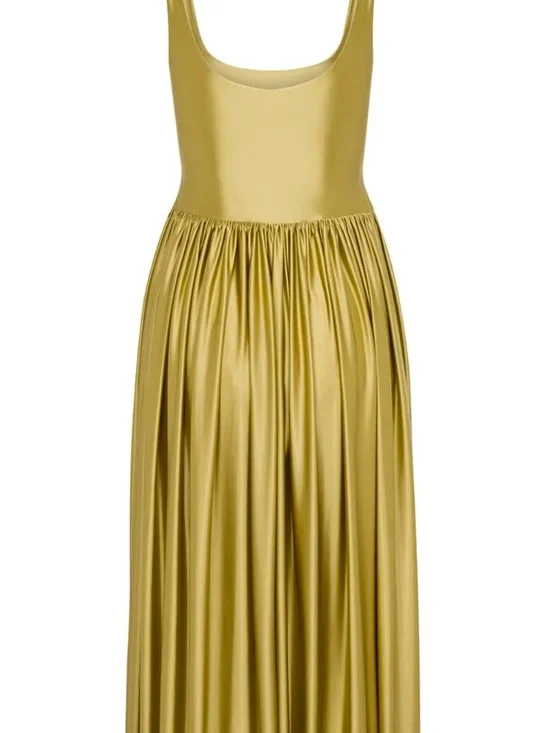 Delfi Collective 'Oriana' Dress in Olive - Picture 5 of 6